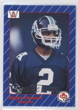 1991 All World CFL French - [Base] #93 - Reggie Pleasant