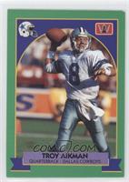 Troy Aikman (Green Border French)