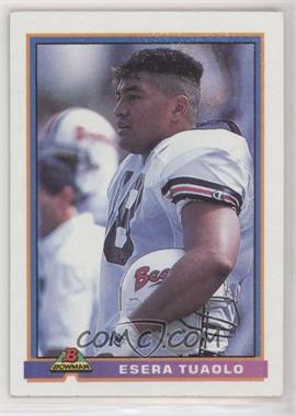 1991 Bowman - [Base] #178 - Esera Tuaolo [EX to NM]