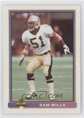 1991 Bowman - [Base] #339 - Sam Mills