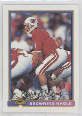 1991 Bowman - [Base] #376 - Browning Nagle