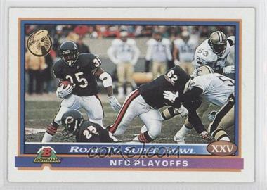 1991 Bowman - [Base] #550 - NFC Wild Card Game (Chicago Bears, New Orleans Saints)