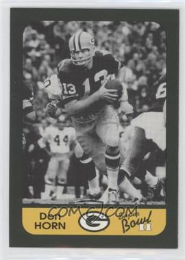 1991 Champion Cards Green Bay Packers Super Bowl II 25th Anniversary - [Base] #12 - Don Horn [Good to VG‑EX]
