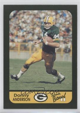 1991 Champion Cards Green Bay Packers Super Bowl II 25th Anniversary - [Base] #32 - Donny Anderson