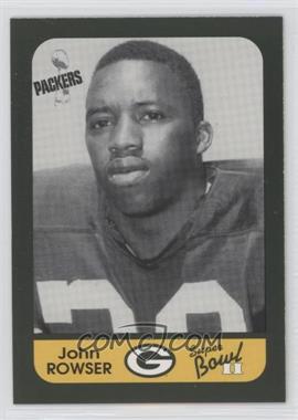 1991 Champion Cards Green Bay Packers Super Bowl II 25th Anniversary - [Base] #8 - John Rowser