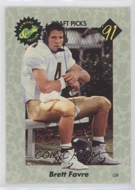 1991 Classic Draft Picks - [Base] #30 - Brett Favre