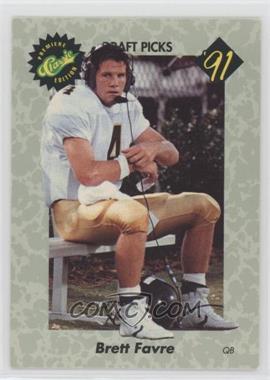 1991 Classic Draft Picks - [Base] #30 - Brett Favre