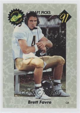 1991 Classic Draft Picks - [Base] #30 - Brett Favre