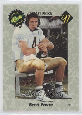 1991 Classic Draft Picks - [Base] #30 - Brett Favre