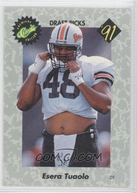 1991 Classic Draft Picks - [Base] #32 - Esera Tuaolo