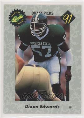 1991 Classic Draft Picks - [Base] #34 - Dixon Edwards