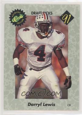 1991 Classic Draft Picks - [Base] #35 - Darryll Lewis [EX to NM]