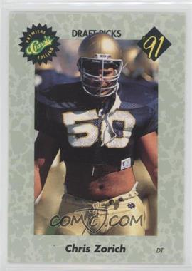 1991 Classic Draft Picks - [Base] #46 - Chris Zorich