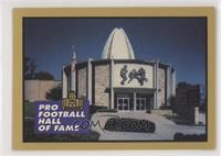 Pro Football Hall of Fame (No Admission Ad on Back)