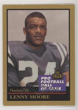 1991 Enor Pro Football Hall of Fame - [Base] #102 - Lenny Moore