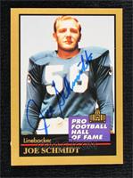 Joe Schmidt [JSA Certified COA Sticker]