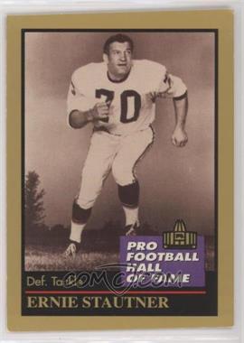 1991 Enor Pro Football Hall of Fame - [Base] #130 - Ernie Stautner