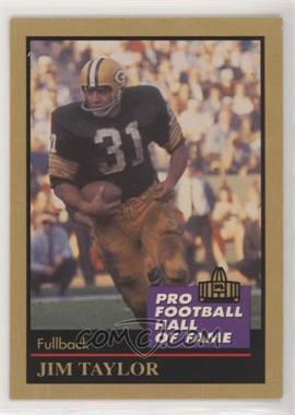 1991 Enor Pro Football Hall of Fame - [Base] #136 - Jim Taylor