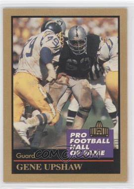 1991 Enor Pro Football Hall of Fame - [Base] #144 - Gene Upshaw