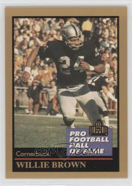 1991 Enor Pro Football Hall of Fame - [Base] #20 - Willie Brown