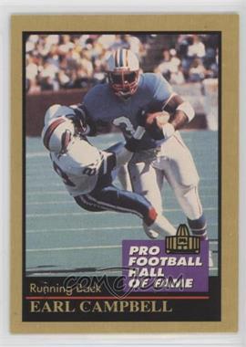 1991 Enor Pro Football Hall of Fame - [Base] #23 - Earl Campbell