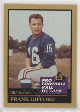 1991 Enor Pro Football Hall of Fame - [Base] #46 - Frank Gifford