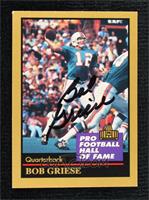 Bob Griese [JSA Certified COA Sticker]