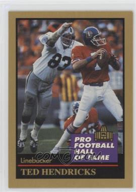 1991 Enor Pro Football Hall of Fame - [Base] #61 - Ted Hendricks