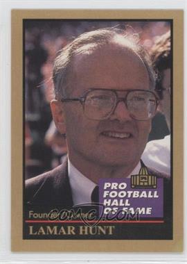 1991 Enor Pro Football Hall of Fame - [Base] #70 - Lamar Hunt
