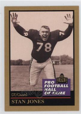 1991 Enor Pro Football Hall of Fame - [Base] #74 - Stan Jones