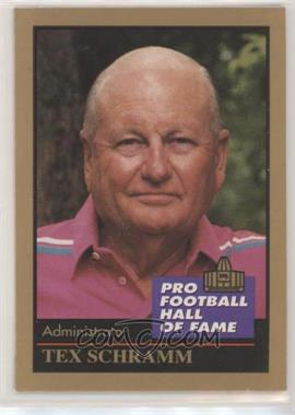 1991 Enor Pro Football Hall of Fame - Promo #6 - Tex Schramm