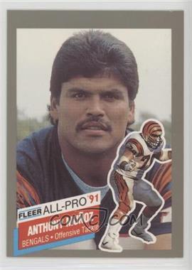 1991 Fleer - All-Pro - Blank Back #25 - Anthony Munoz