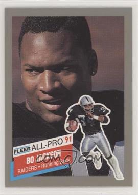 1991 Fleer - All-Pro #10 - Bo Jackson