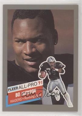 1991 Fleer - All-Pro #10 - Bo Jackson