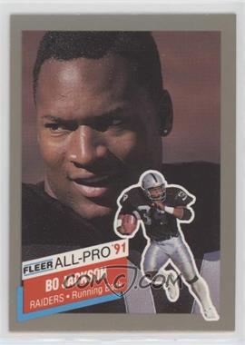 1991 Fleer - All-Pro #10 - Bo Jackson