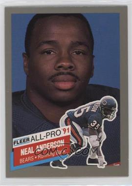 1991 Fleer - All-Pro #11 - Neal Anderson [EX to NM]