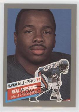 1991 Fleer - All-Pro #11 - Neal Anderson