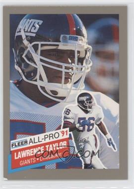 1991 Fleer - All-Pro #15 - Lawrence Taylor