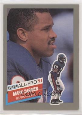 1991 Fleer - All-Pro #17 - Mark Carrier [Noted]