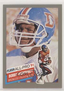 1991 Fleer - All-Pro #2 - Bobby Humphrey