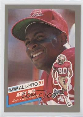 1991 Fleer - All-Pro #20 - Jerry Rice
