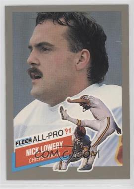 1991 Fleer - All-Pro #23 - Nick Lowery