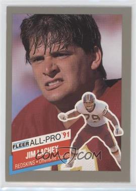 1991 Fleer - All-Pro #24 - Jim Lachey