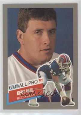 1991 Fleer - All-Pro #3 - Kent Hull