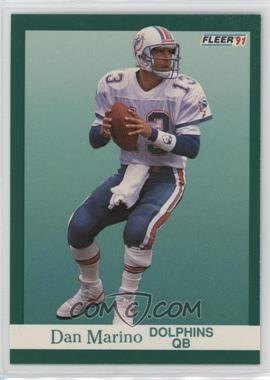 1991 Fleer - [Base] #124 - Dan Marino