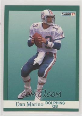 1991 Fleer - [Base] #124 - Dan Marino