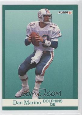 1991 Fleer - [Base] #124 - Dan Marino