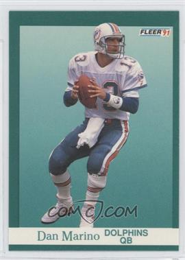 1991 Fleer - [Base] #124 - Dan Marino