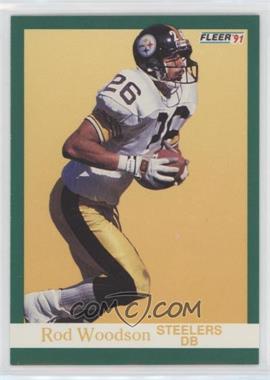 1991 Fleer - [Base] #168 - Rod Woodson [EX to NM]