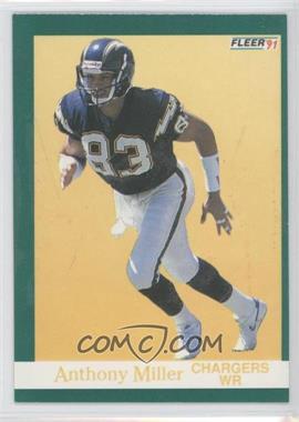 1991 Fleer - [Base] #176 - Anthony Miller